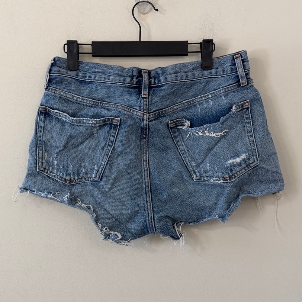Agolde Parker Vintage Cut Off Short Dark Swapmeet Size 28 - Picture 5 of 7